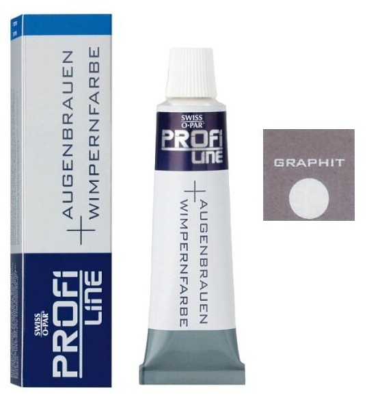 Barva na řasy a obočí - grafitová