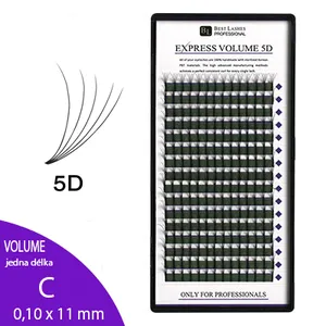 5D řasy Express Volume C, 0,10 X 11mm - 16 řad