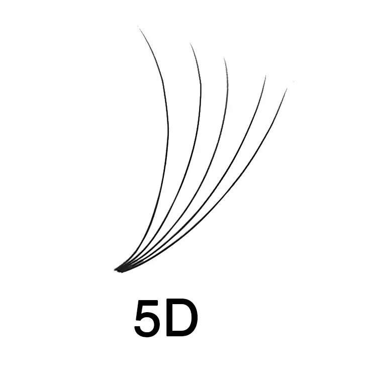 5D řasy Express Volume C, 0,10 X 13mm - 16 řad